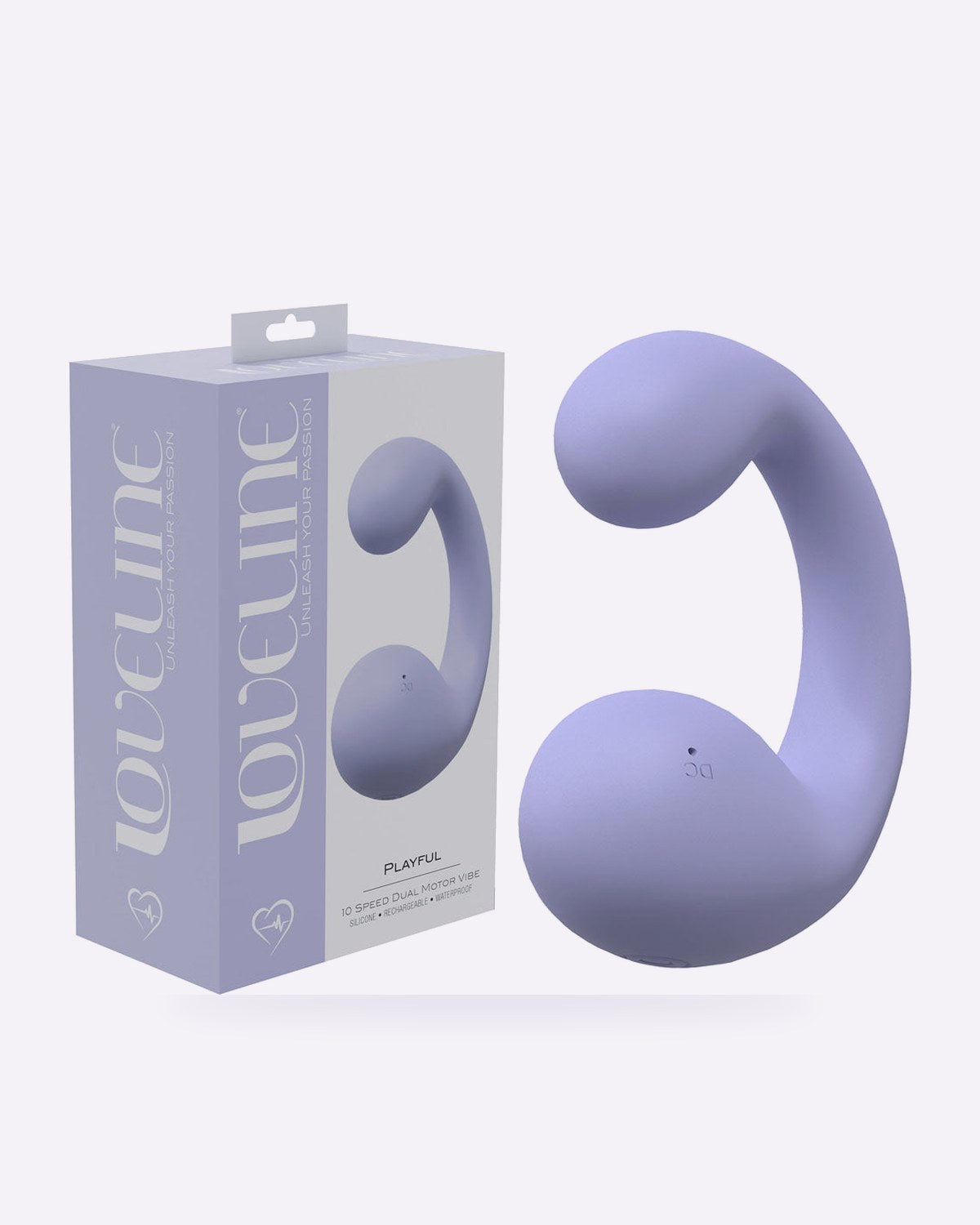 Loveline Playful Lavender Dual Vibrator