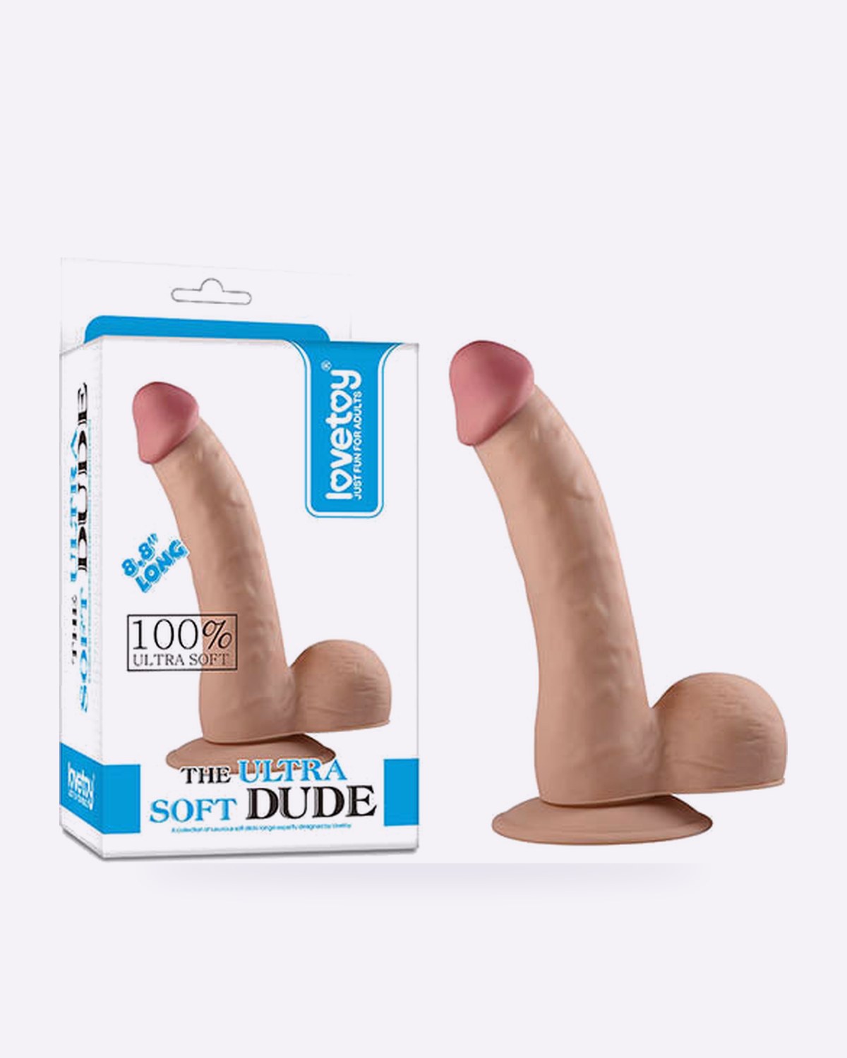 Lovetoy The Ultra Soft Dude 22.3 cm Realistic Dildo
