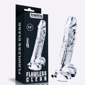 Lovetoy Flawless Clear 19 cm TPE Dildo