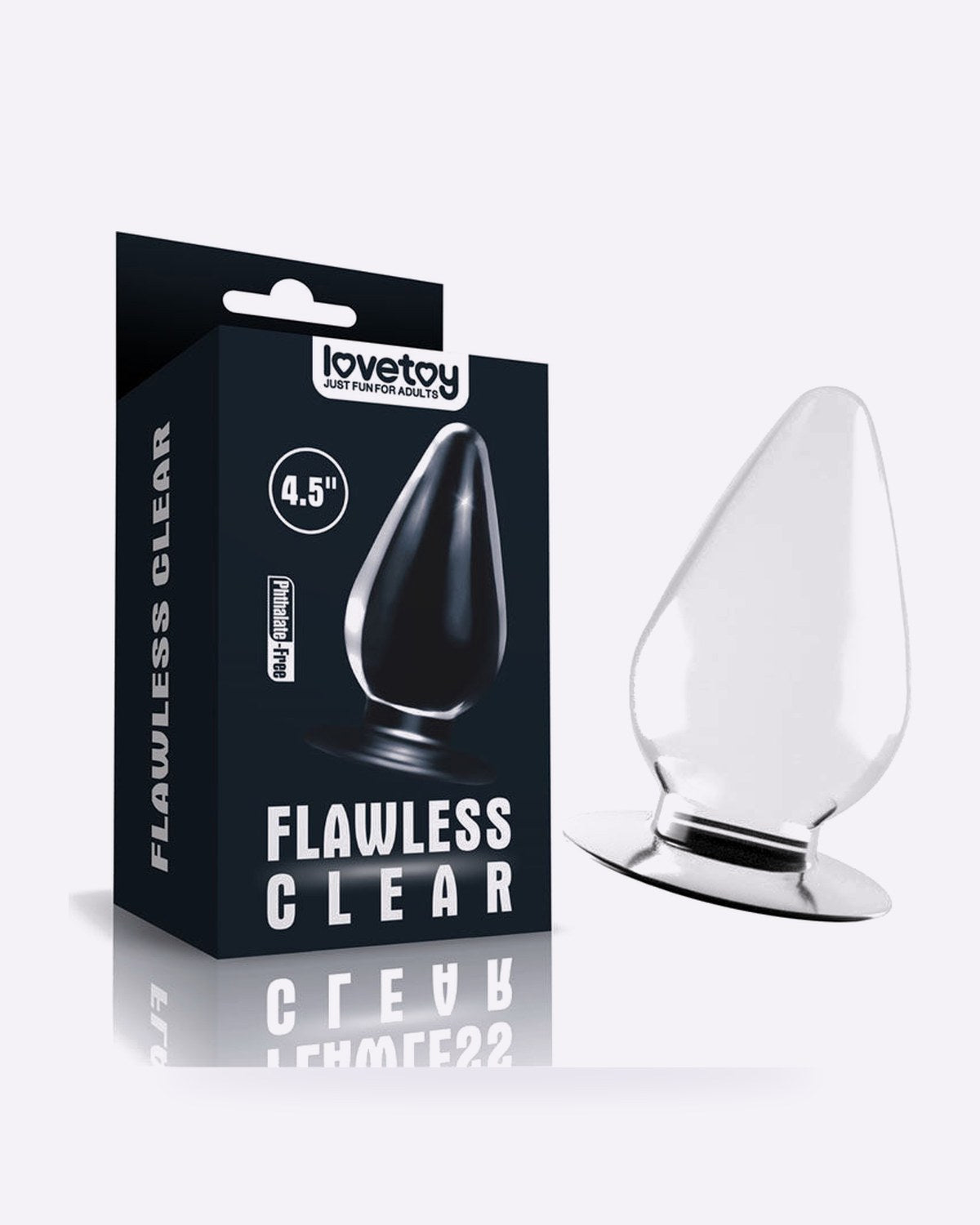 Lovetoy Flawless Clear Butt Plug