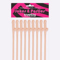 Lovetoy Jokes + Parties Original Willy Straws