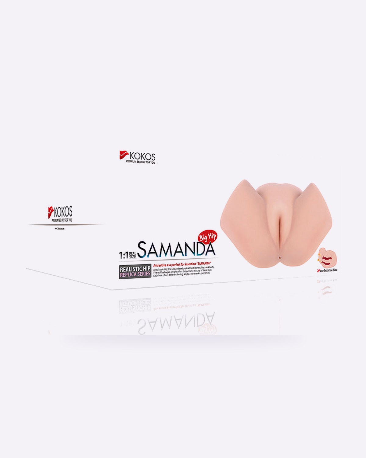 Kokos Big Hip Samanda missionary-style hip masturbator