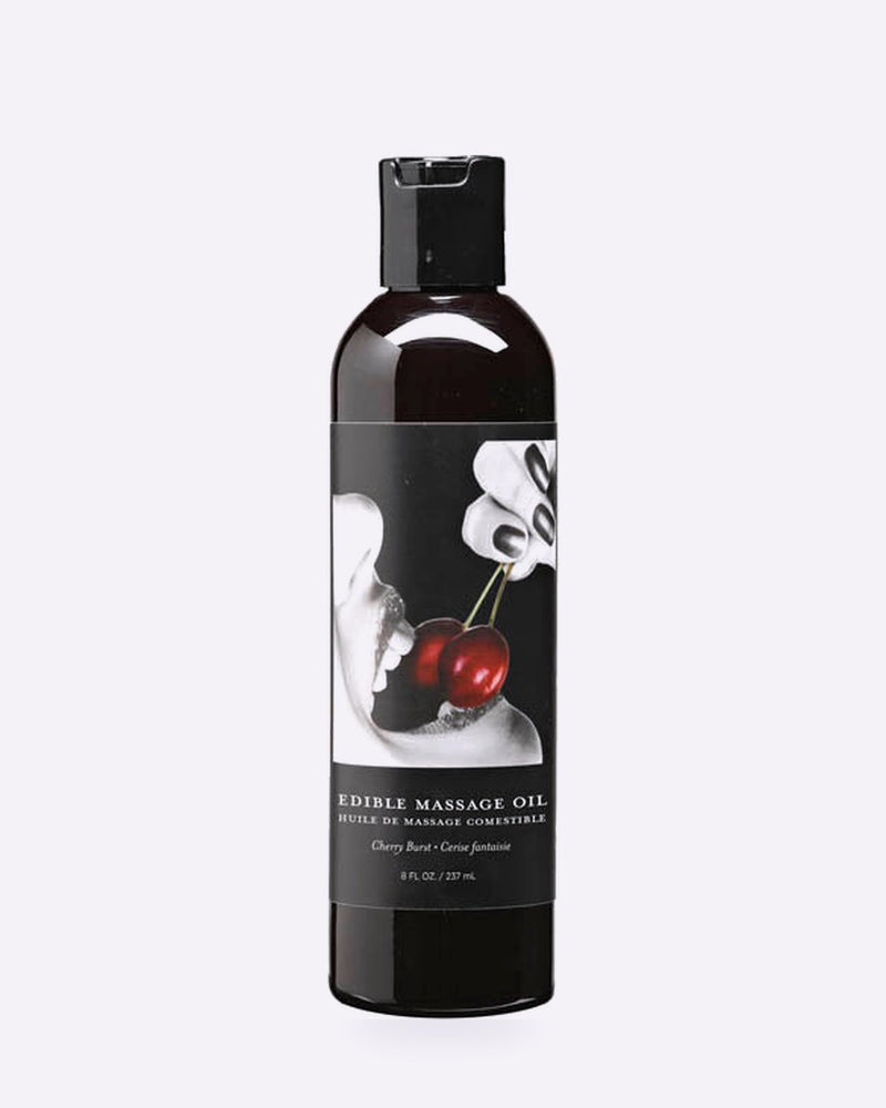Earthly Body Edible Massage Oil – Cherry – 237 ml