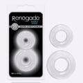 NS Novelties Renegade Double Stack Cock Rings