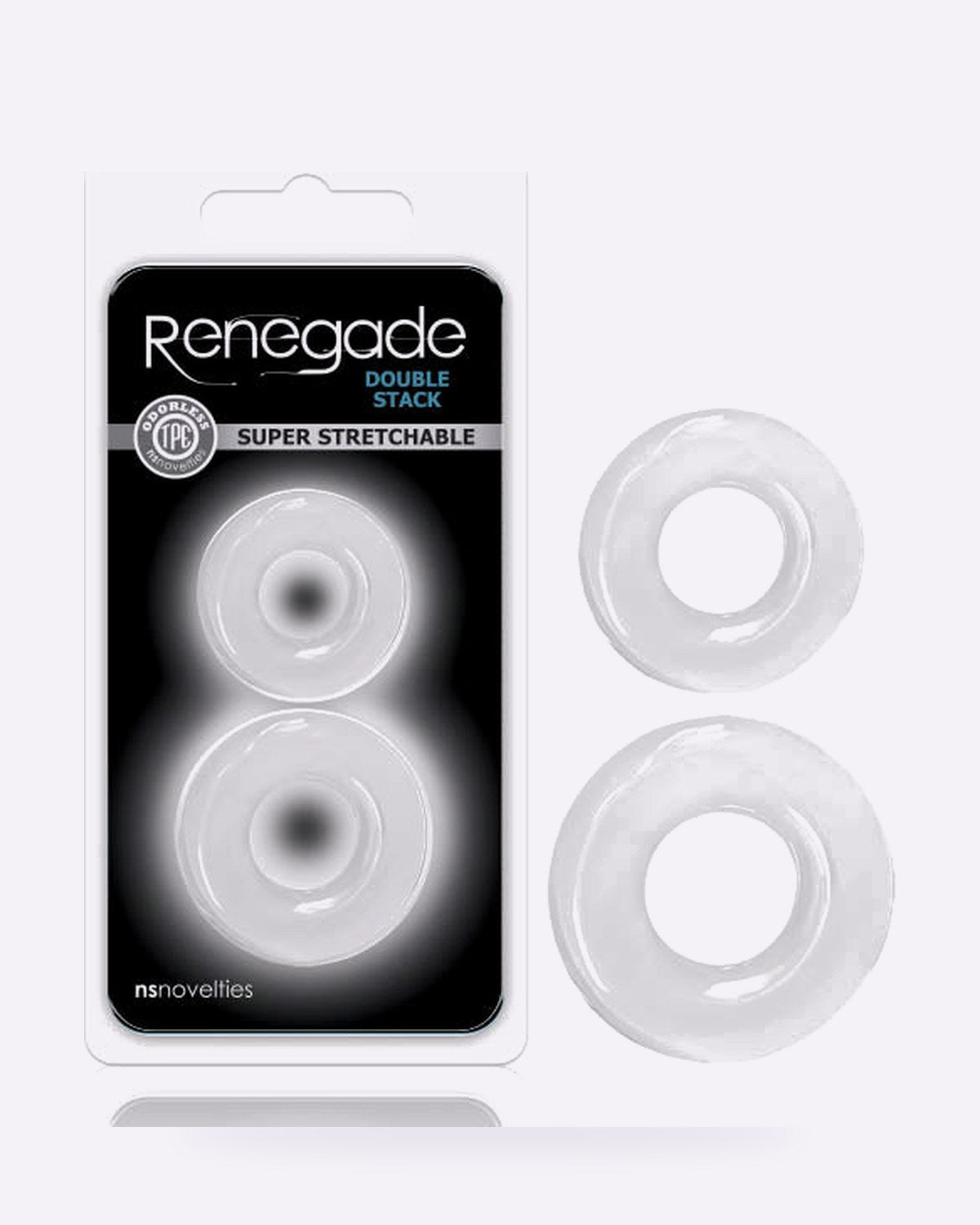 NS Novelties Renegade Double Stack Cock Rings