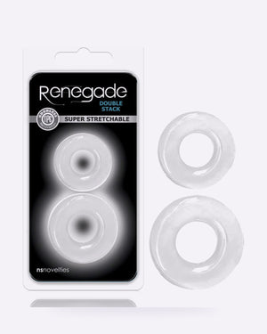 NS Novelties Renegade Double Stack Cock Rings