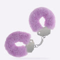 OUCH! lavender heavy-duty fluffy handcuffs