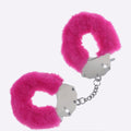 OUCH! pink heavy-duty fluffy handcuffs
