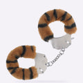 OUCH! tiger heavy-duty fluffy handcuffs