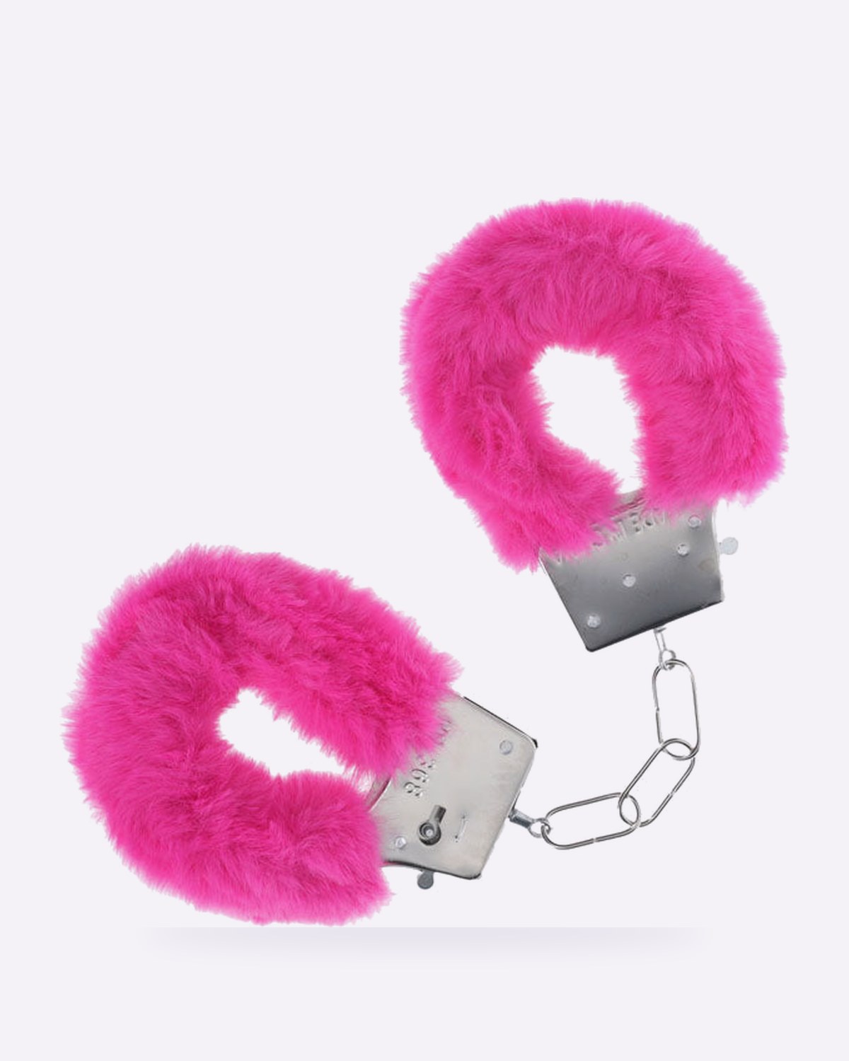 OUCH! pink classic fluffy handcuffs