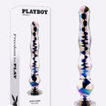 Playboy Pleasure Jewels Wand Beaded Glass Dildo