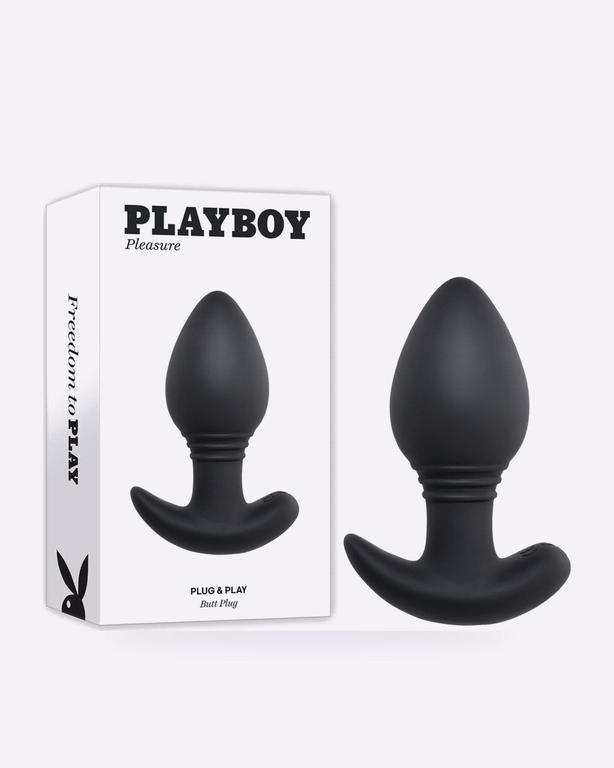 Playboy Pleasure Plug & Play Remote Vibrating Butt Plug