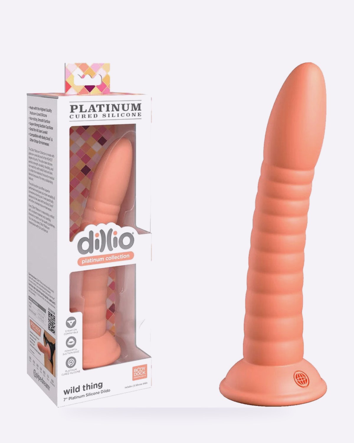 Pipedream Dillio Platinum Wild Thing Silicone Dildo