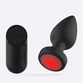 Passion Play LED Light-Up Vibrating Butt Plug with Remote