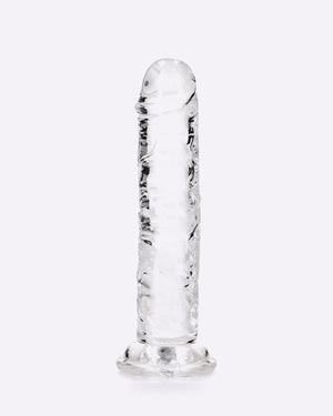 REALROCK crystal clear clear 15.5 cm straight dildo