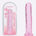 REALROCK crystal clear pink 20 cm dildo