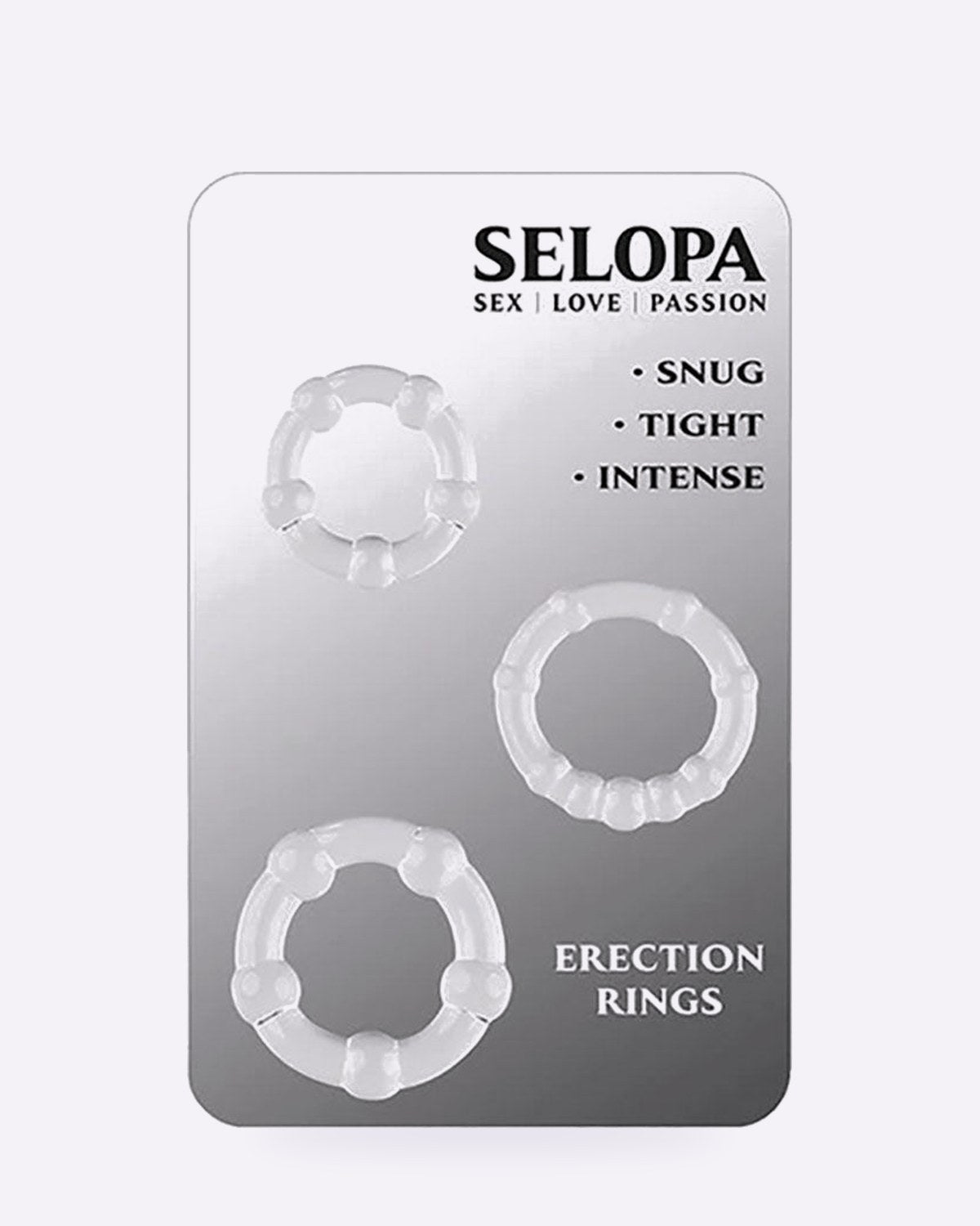 Selopa Erection Rings 3-Pack