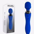 Selopa Blue Belle double-ended wand