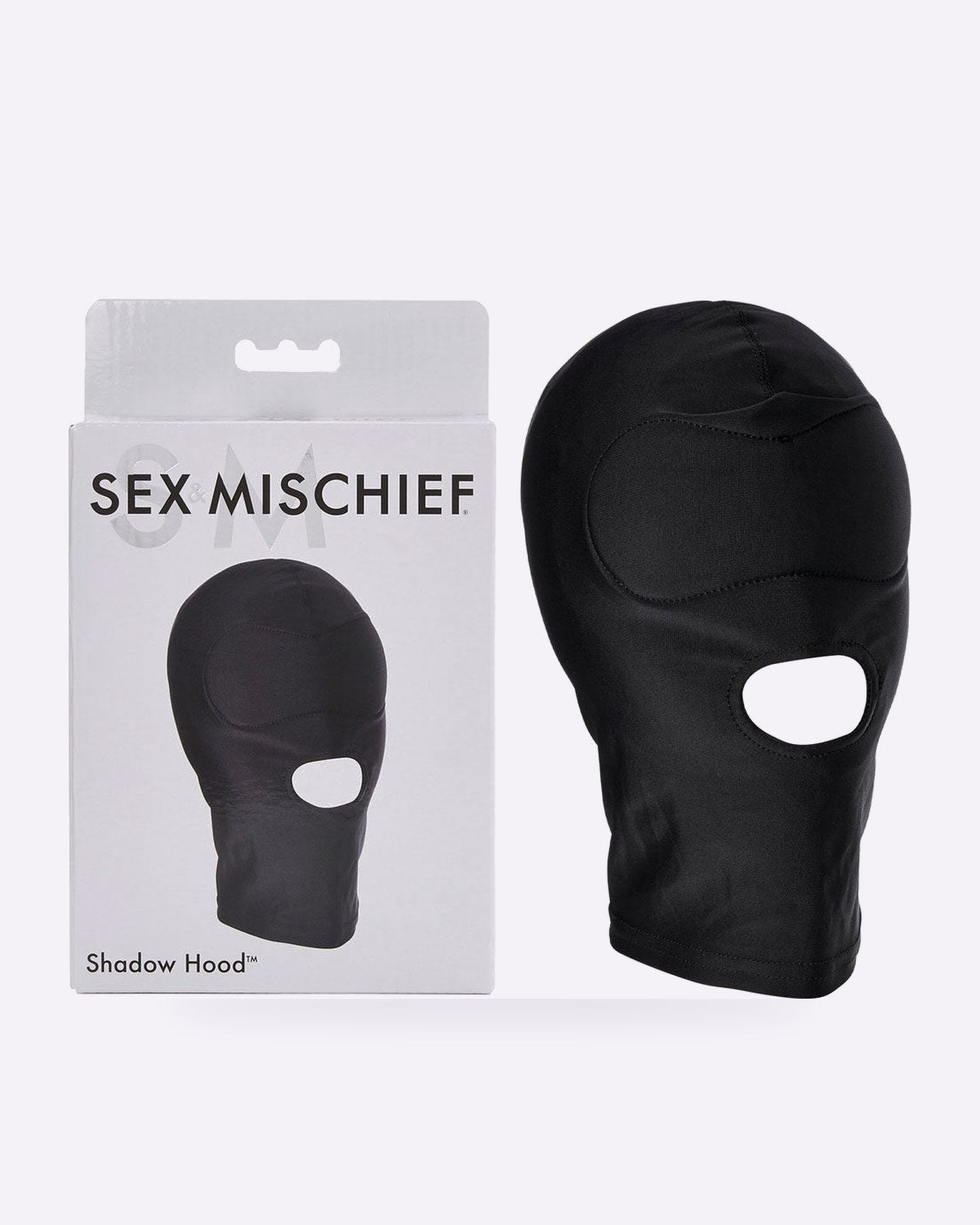 Sex & Mischief black Shadow hood