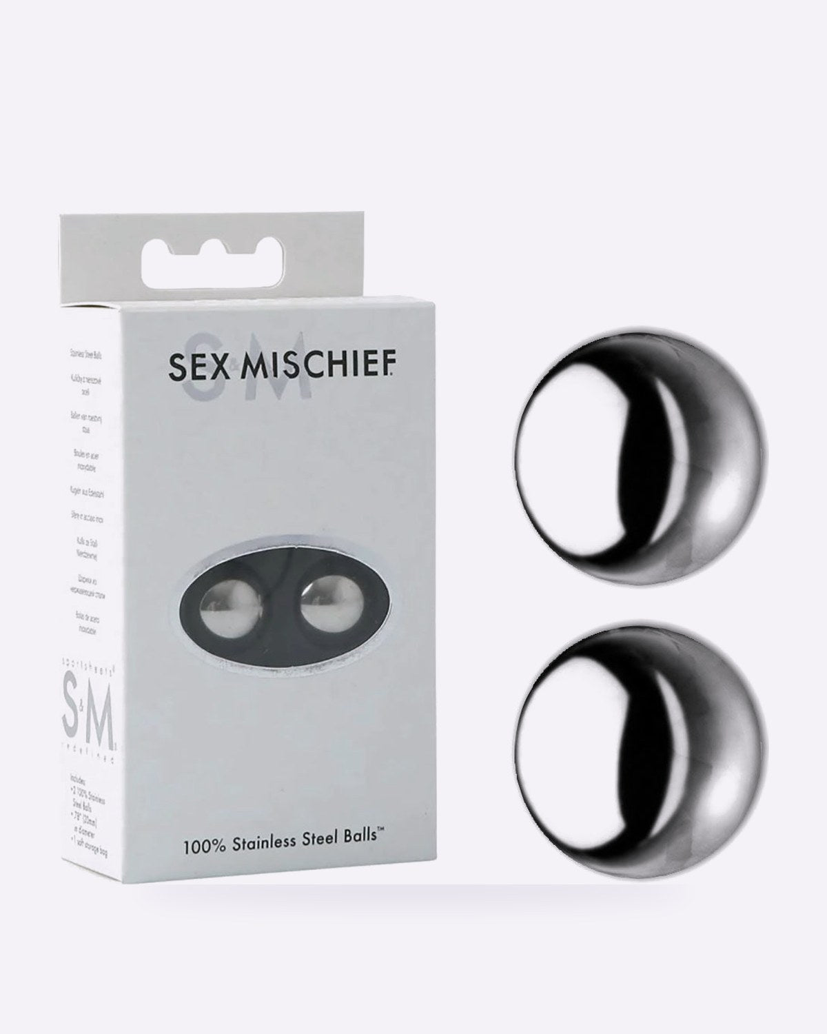 Sex & Mischief stainless steel Ben Wa balls
