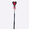 Sex & Mischief Heart Beat black and red crop