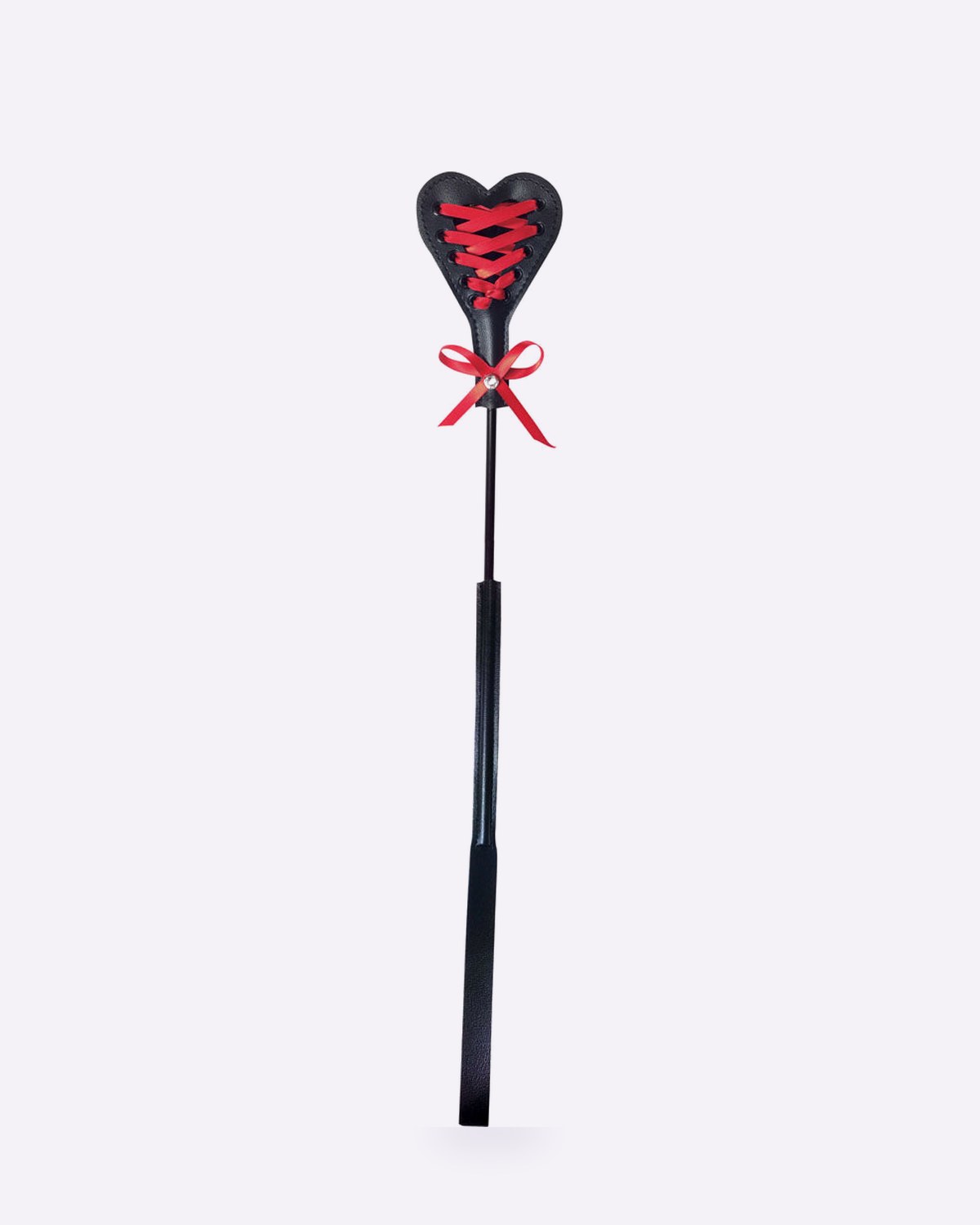 Sex & Mischief Heart Beat black and red crop