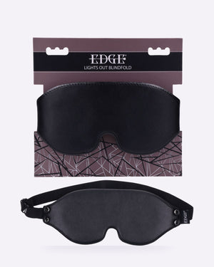 Sportsheets EDGE Lights Out Memory Foam Blindfold
