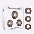 Zero Tolerance Triple Thick smoke cock ring set